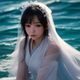 林Sora头像，资深汉化评测员，短发女性，专注看屏幕，二次元风格头像